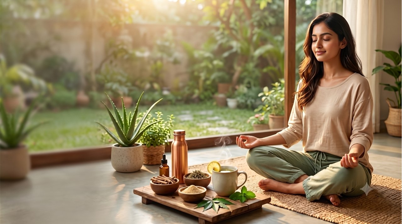 "The Ultimate Ayurvedic Morning Routine for PCOS Management,"